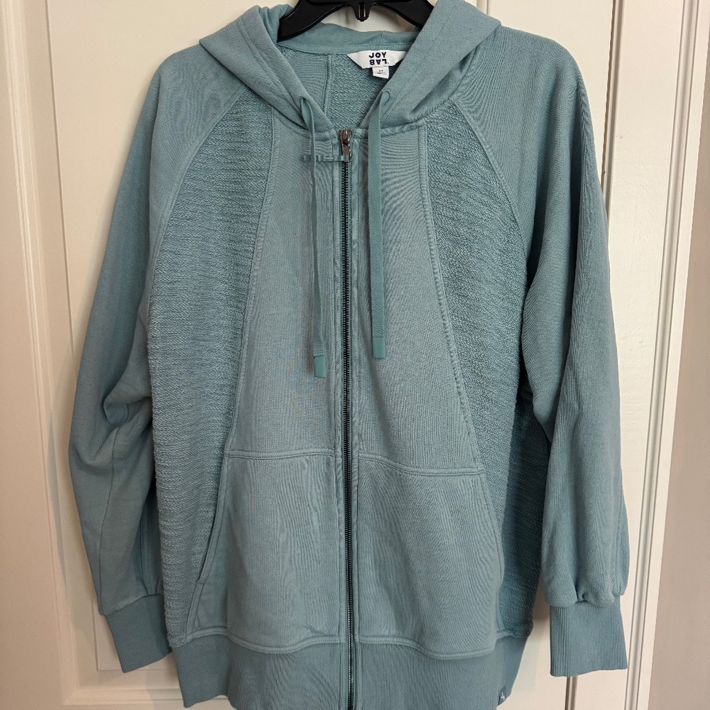 JoyLab Women’s teal hooded jacket